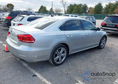2013 Volkswagen Passat 2.0L Tdi Sel Premium from USA, damaged, VIN 1VWCN7A39DC134779